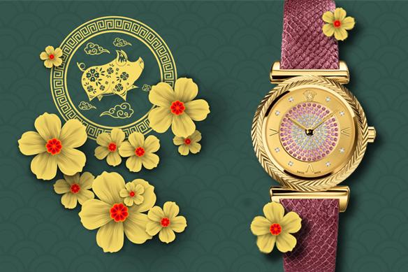 Tận hưởng hương vị năm mới cùng đồng hồ Versace