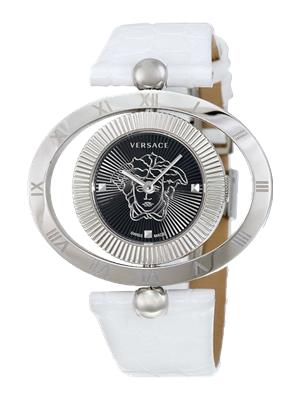 Versace 91Q99D008-S001 Eon Ellipsis White Ladies 40mm