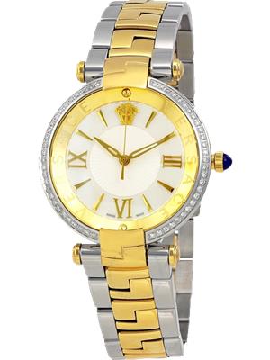 Versace VAI130016 Revive Silver Two-tone Ladies 35mm