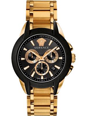 Versace VQN060015 Character Chronograph Gold IP 42mm