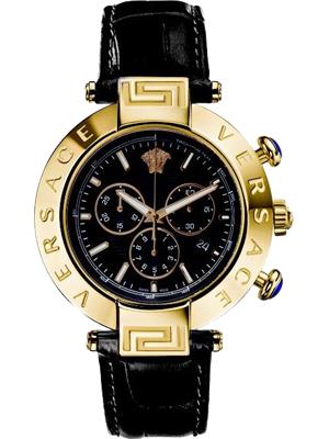 Versace VQZ030015 Reve Chrono Gold IP 46mm