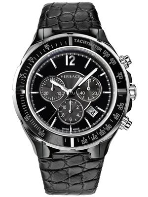 Versace Dv-One Chronograph Swiss Watch 44mm