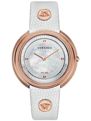 Versace Thea Lizard Embossed Watch 39mm