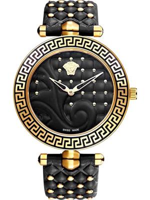 Vanitas Rose Gold-tone Enamel Watch 40mm