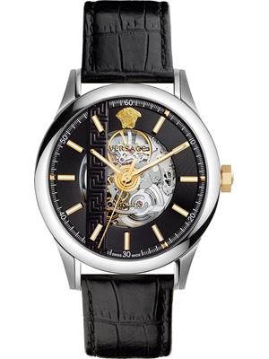 Versace AIAKOS Swiss Automatic Watch 44mm