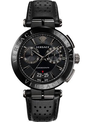 Versace Aion Chrono Strap Watch 45mm