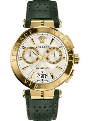 Versace Aion Chronoghrap Green Watch 45mm