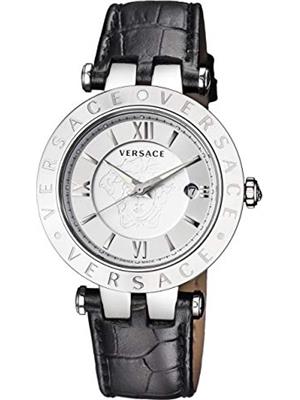 Versace Analog Swiss-Quartz Watch with 42mm