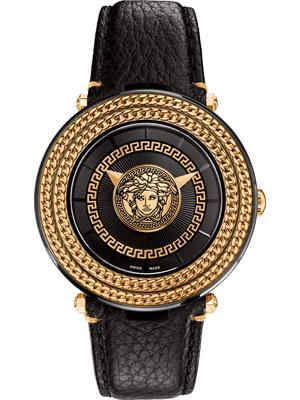 VERSACE V-METAL ICON WATCH 46MM