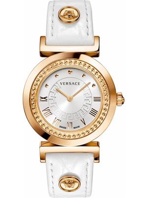 Versace Vanity Calfskin Women's Watch 35mm