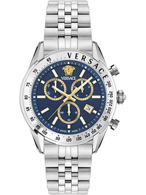 Versace Chrono Master Blue Watch 44mm