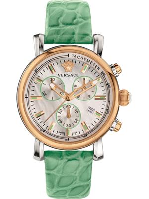 Versace Day Glam Chronograph MOP Watch 37mm