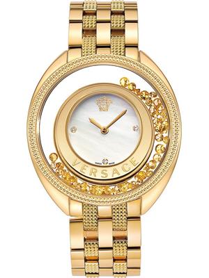 Versace Destiny Precious Gold-Tone Watch 39mm