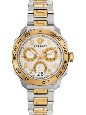 VERSACE Dylos Chronograph Watch 44mm