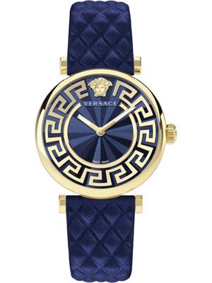 Versace Greca Chic Blue Tone Watch 35mm