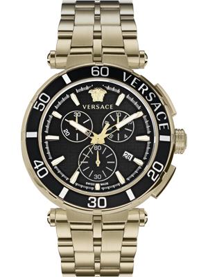 Versace Greca Chrono Bracelet Watch 45mm