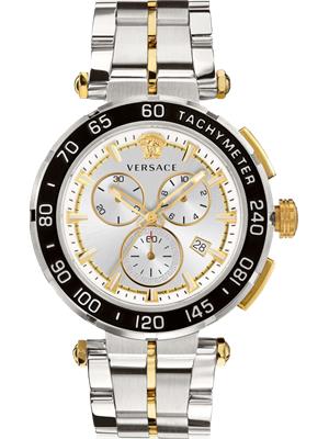 Versace Greca Chrono Watch 45mm