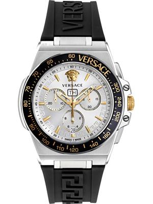 Versace Greca Extreme Chrono Watch 45mm