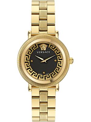 Versace Greca Flourish Gold Tone Watch 35mm