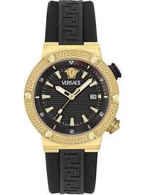 Versace Greca Logo Diver Recycled PU Watch 43mm