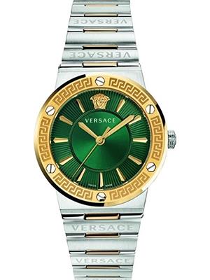 Versace Greca Logo Green Tone Watch 38mm