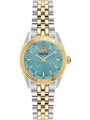 Versace V-Code Lady Blue Watch 36mm