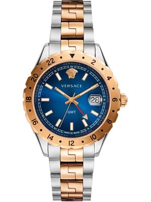 VERSACE Hellenyium GMT Blue Watch 42mm