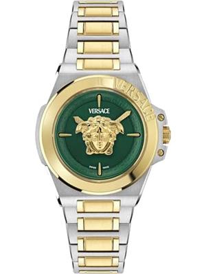 Versace Hera Green Tone Watch 37mm