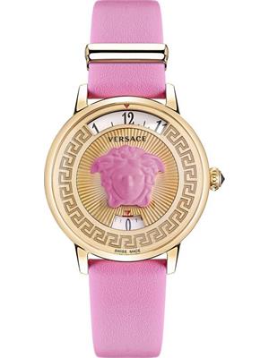 Versace Medusa Icon Leather Watch 38mm