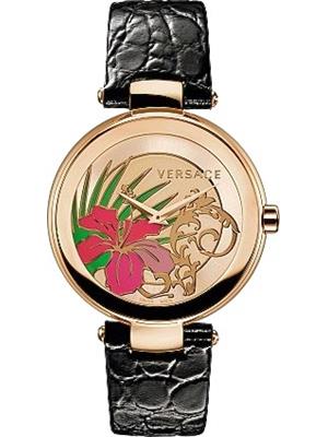 Versace Mystique Calfskin Leather 38mm