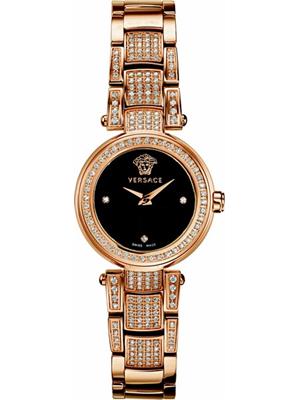 Versace Mystique Gold Ion-Plated Diamond 25mm