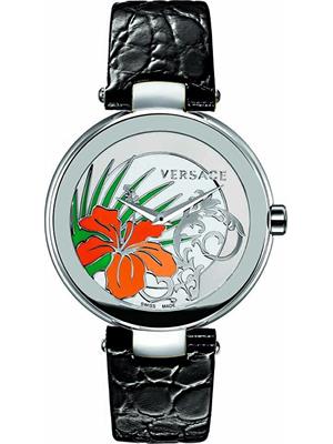 VERSACE Mystique Hibiscus Ladies Watch 38mm