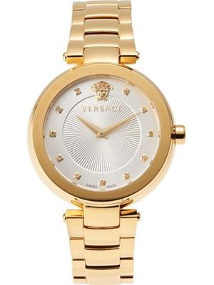 Versace Mystique Quartz Gold Watch 38mm