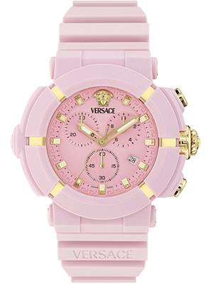 Versace Real Active Chrono Silicone Watch 45mm