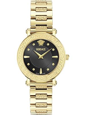 Versace Ronda Gold Tone Watch 35mm