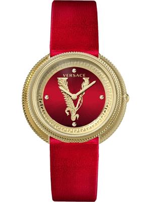 Versace Thea Red Tone Watch 38mm