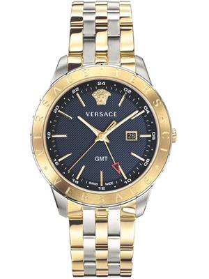 Versace champagne metal hot sale univers watch