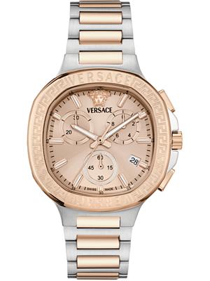 Versace V-Chrono Square Bracelet Watch 40mm
