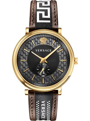 Versace V-Circle Greca Watch 42mm