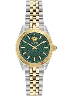 Versace V-Code Green Watch 36mm