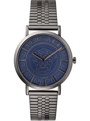 Versace V-Essential Leather Watch 40mm