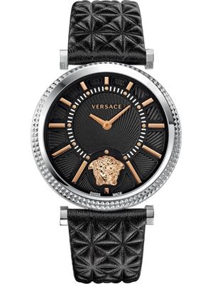 Versace V-HELIX Quartz Black Watch 38mm