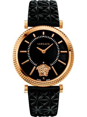 Versace V-HELIX Quartz Black Watch 38mm