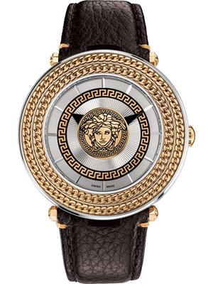 Versace V-Metal Icon Analog Watch 46mm