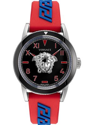 Versace V-Palazzo Silicone Watch 43mm