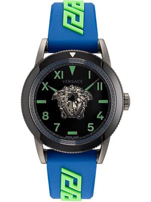 Versace V-Palazzo Silicone Watch 43mm