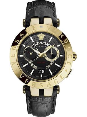 Versace V-Race Blue Watch 46mm