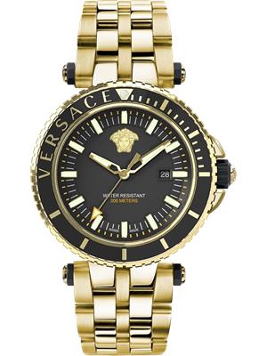 VERSACE V-RACE DIVER WATCH 46MM