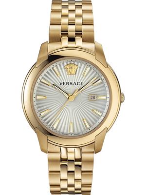 Versace V-Urban Gold-Tone Swiss Watch 42mm