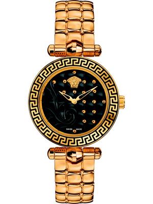 Versace Vanitas Micro Swiss Gold Watch 30mm